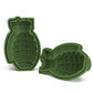 3D Grenade Shape Ice Cube Mold Ice Cream Maker Party Bar Drinks Silicone Trays Molds Kitchen Bar Tool