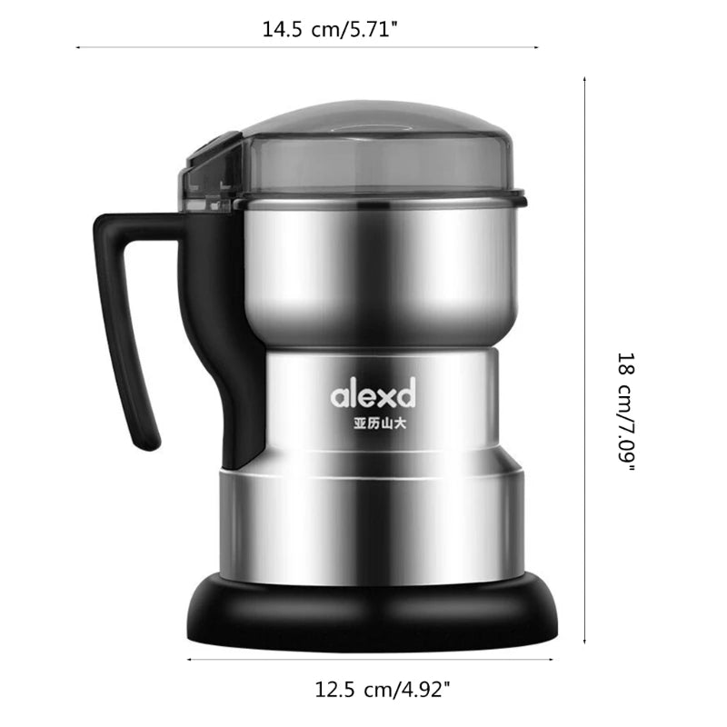 400W Electric Coffee Grinder Machine Kitchen Cereals Nuts Beans Spices Grinder Multifunctional Coffee Grinder Machine