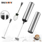 Portable Electric Milk Frother Mini USB Rechargeable Foam Maker Handheld Foamer High Speed Drink Mixer Coffee Blender Egg Beater