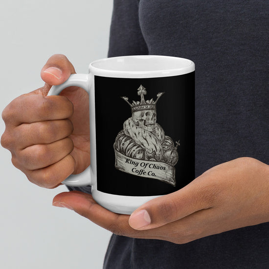 king of chaos coffee cup