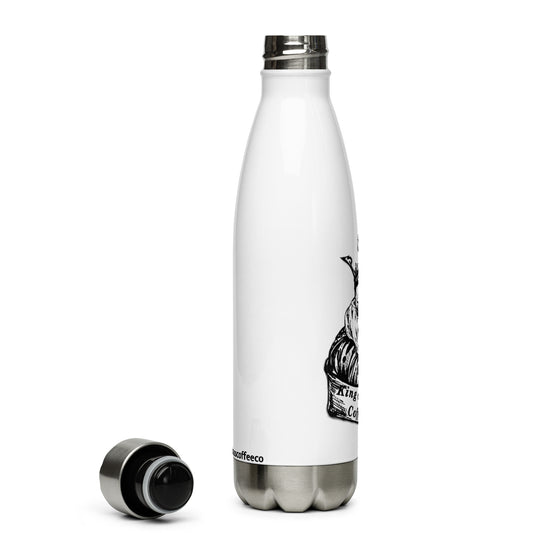 King of Chaos Coffee Co.  logo Stainless steel water bottle
